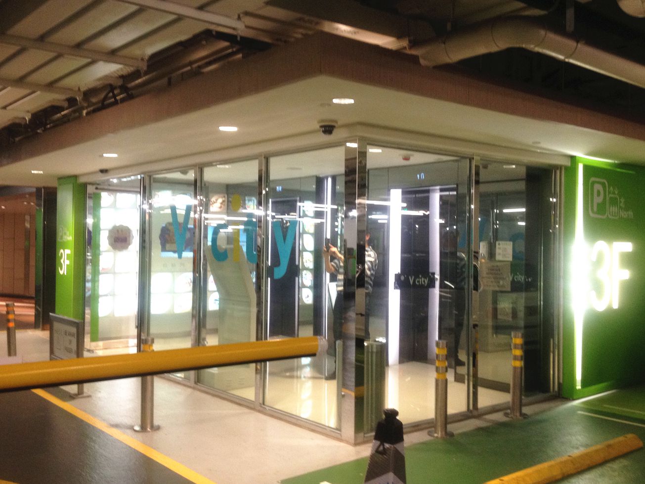 Fire door and partition system (mirror steel)